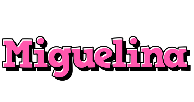 Miguelina girlish logo