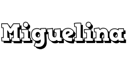 Miguelina snowing logo