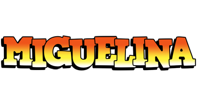 Miguelina sunset logo