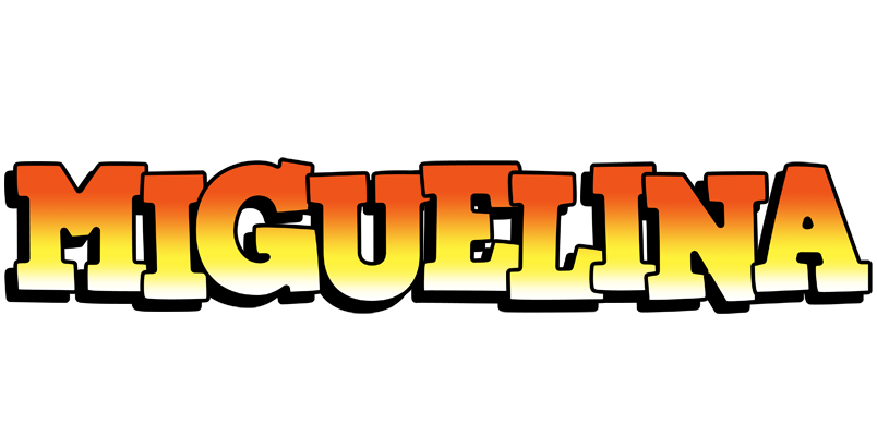 Miguelina sunset logo