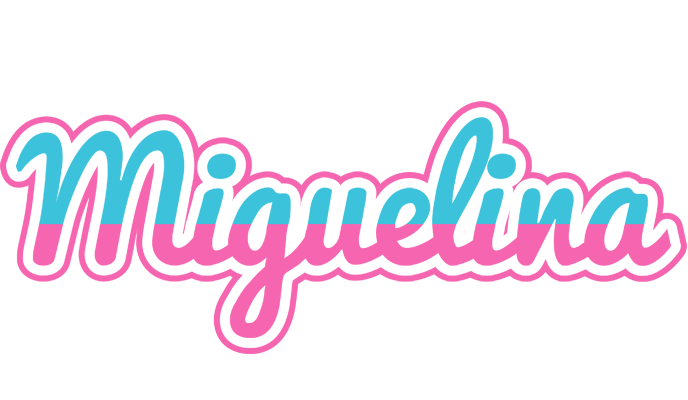 Miguelina woman logo
