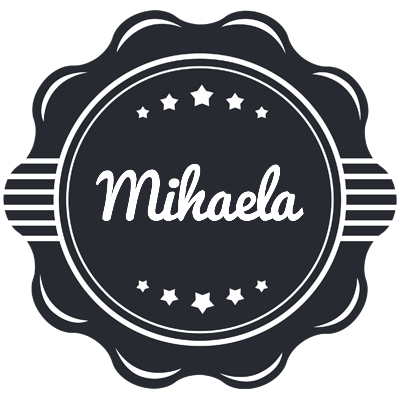 Mihaela badge logo