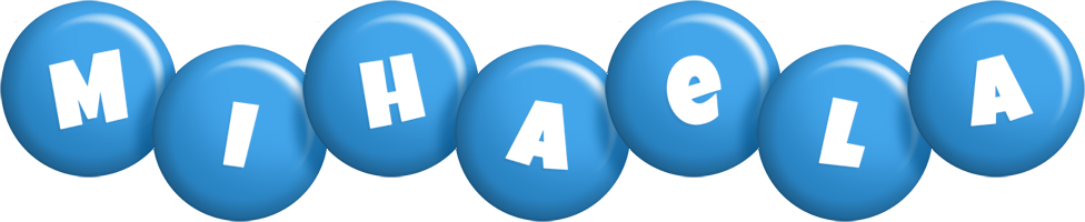 Mihaela candy-blue logo