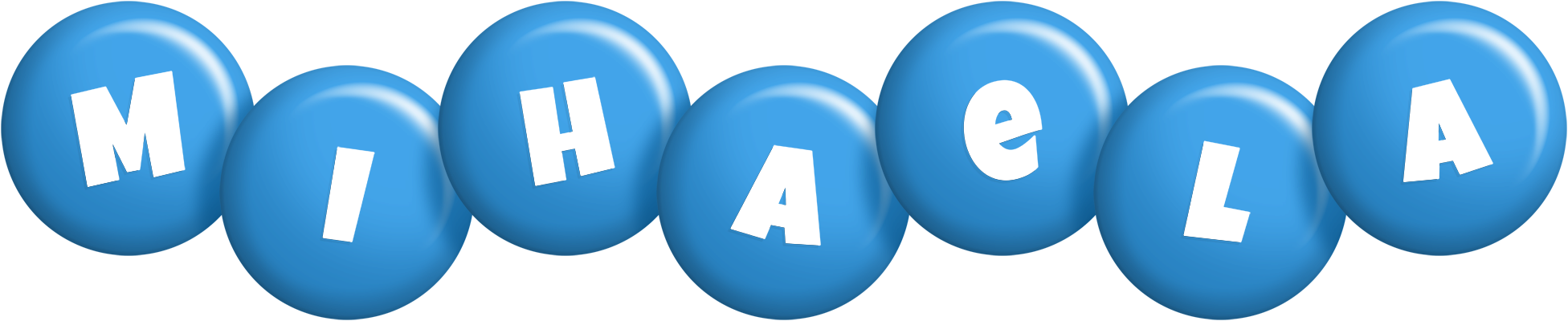 Mihaela candy-blue logo