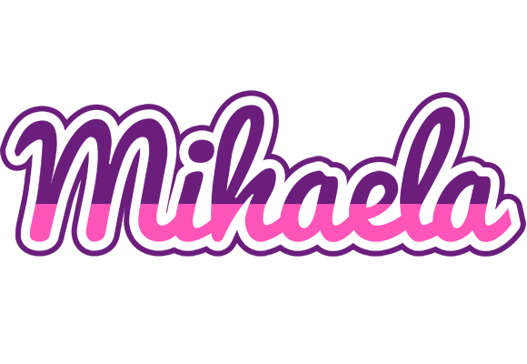 Mihaela cheerful logo