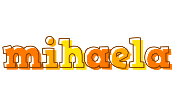 Mihaela desert logo