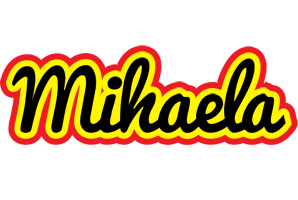 Mihaela flaming logo