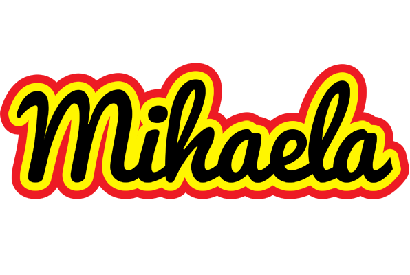 Mihaela flaming logo