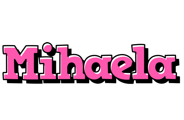 Mihaela girlish logo