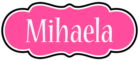 Mihaela invitation logo