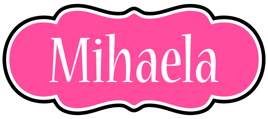 Mihaela invitation logo