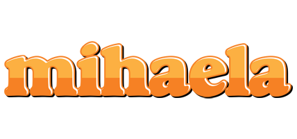 Mihaela orange logo