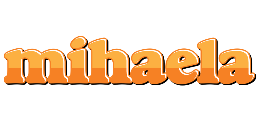 Mihaela orange logo