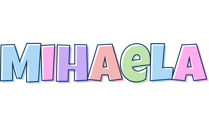 Mihaela pastel logo