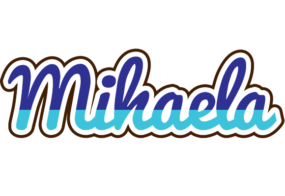 Mihaela raining logo