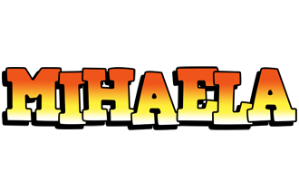 Mihaela sunset logo