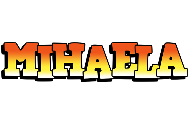 Mihaela sunset logo