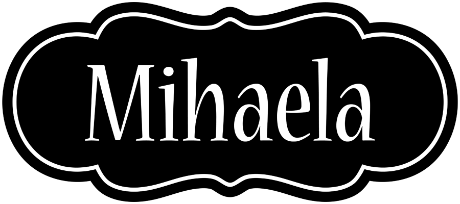 Mihaela welcome logo