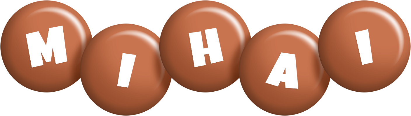 Mihai candy-brown logo