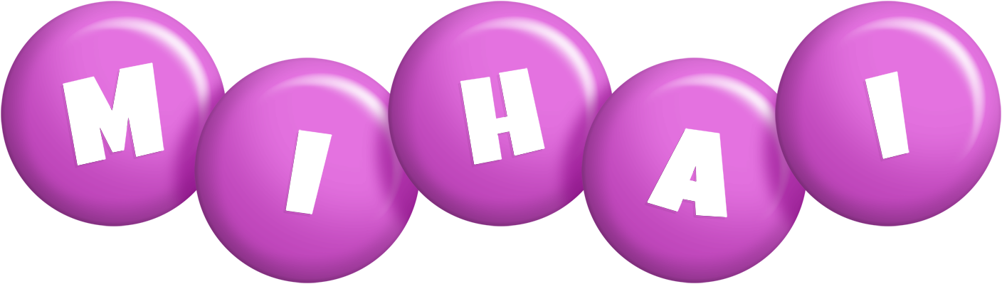 Mihai candy-purple logo