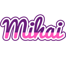 Mihai cheerful logo