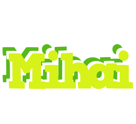 Mihai citrus logo
