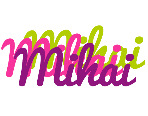 Mihai flowers logo