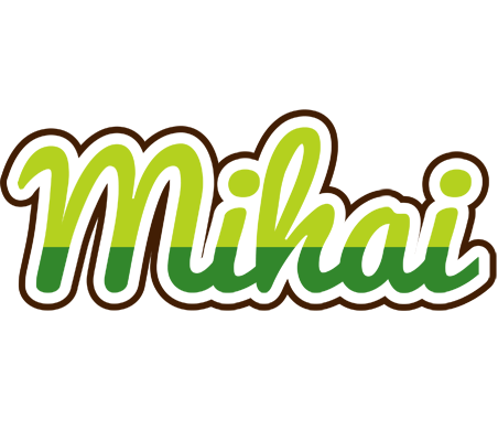 Mihai golfing logo