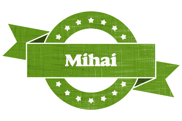 Mihai natural logo