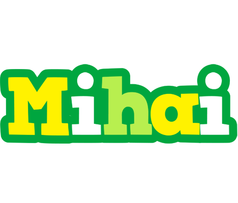 Mihai soccer logo