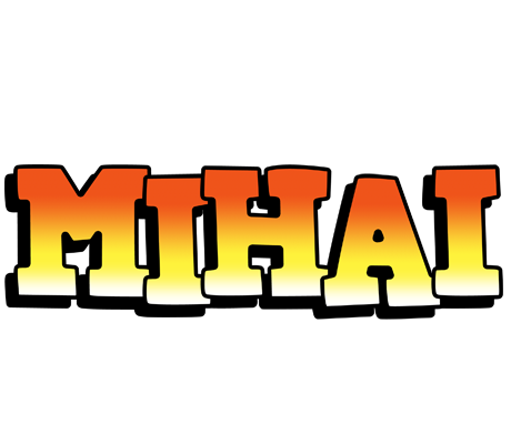 Mihai sunset logo