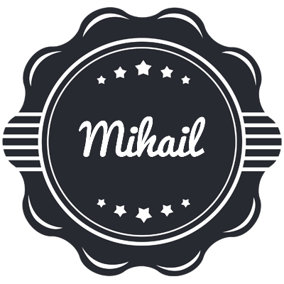 Mihail badge logo