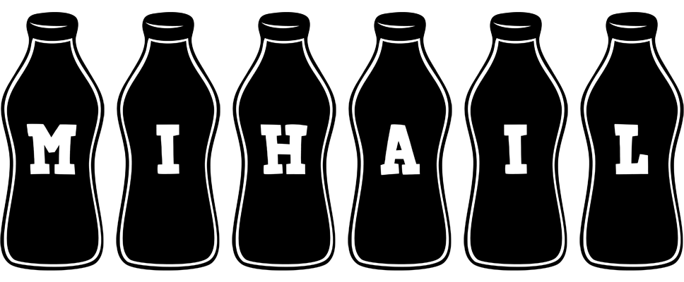 Mihail bottle logo