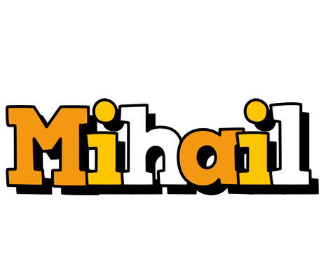 Mihail cartoon logo
