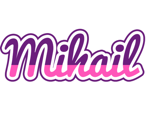 Mihail cheerful logo