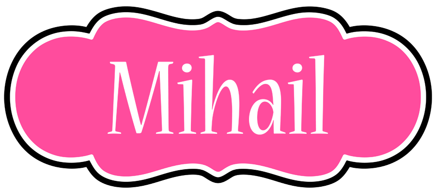 Mihail invitation logo