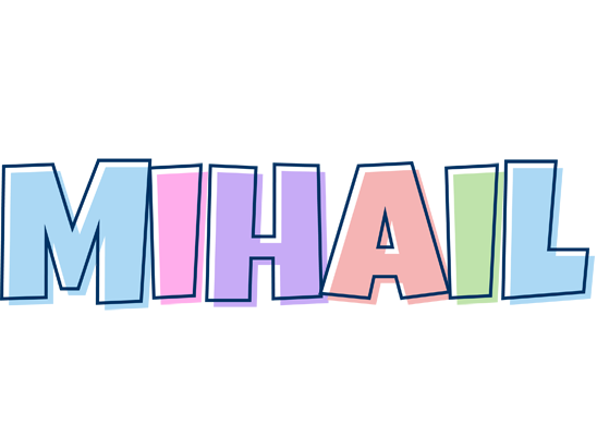 Mihail pastel logo