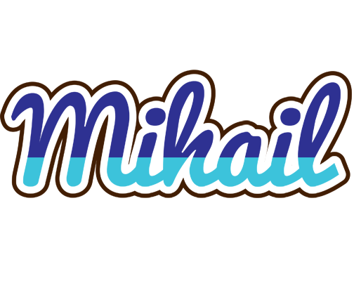 Mihail raining logo