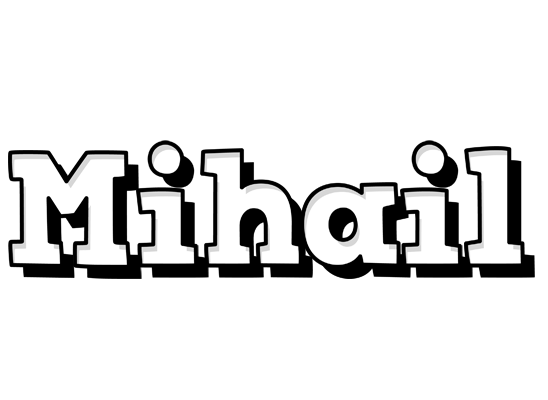 Mihail snowing logo