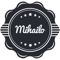 Mihailo badge logo