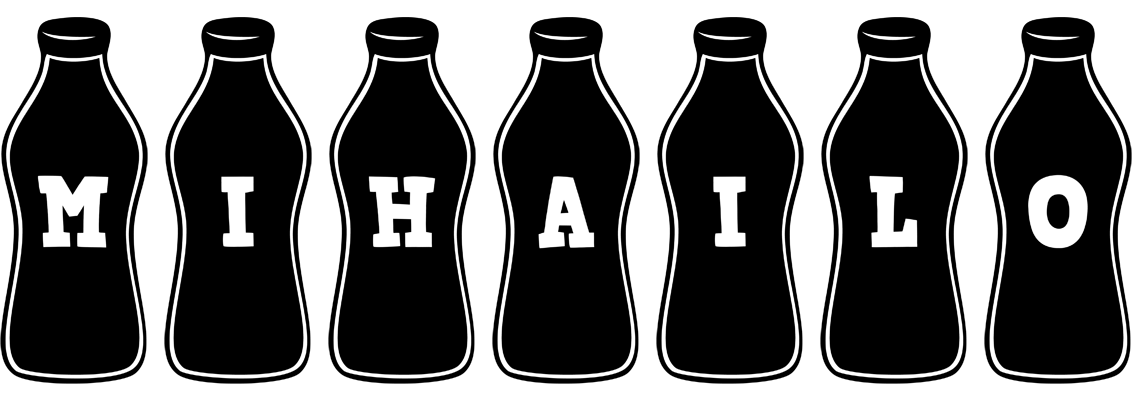 Mihailo bottle logo