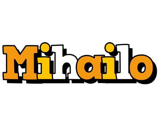 Mihailo cartoon logo
