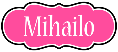 Mihailo invitation logo