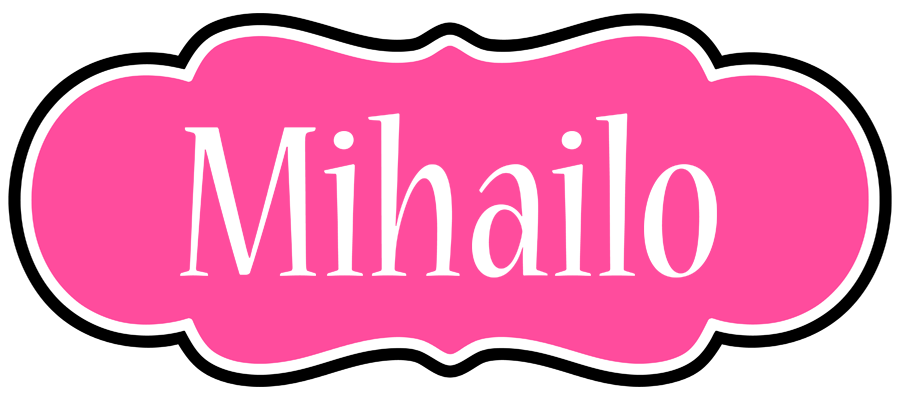 Mihailo invitation logo