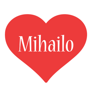 Mihailo love logo