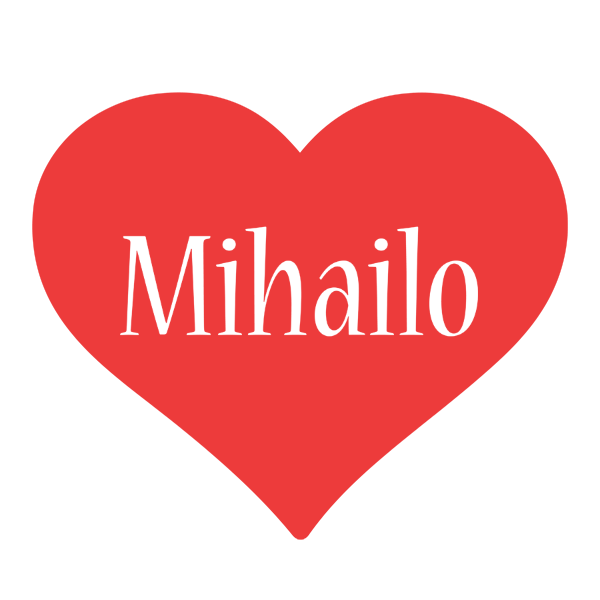 Mihailo love logo