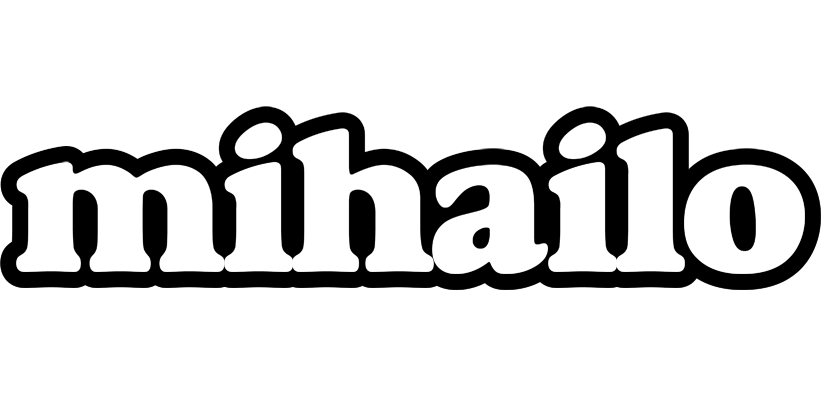 Mihailo panda logo