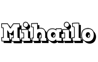 Mihailo snowing logo