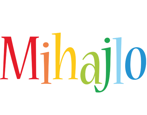 Mihajlo birthday logo