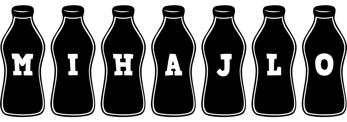 Mihajlo bottle logo